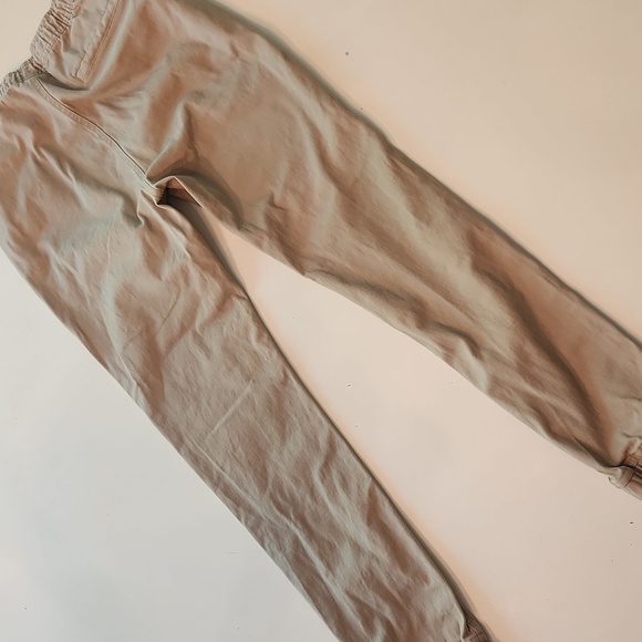 Nautica School Uniform Khaki Tan Elastic Waist Pants 14 16 Large - Picture 3 of 6